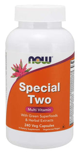 Spezielles 2er-Set Vitamine und Mineralstoffe 240 Kapseln NOW FOODS